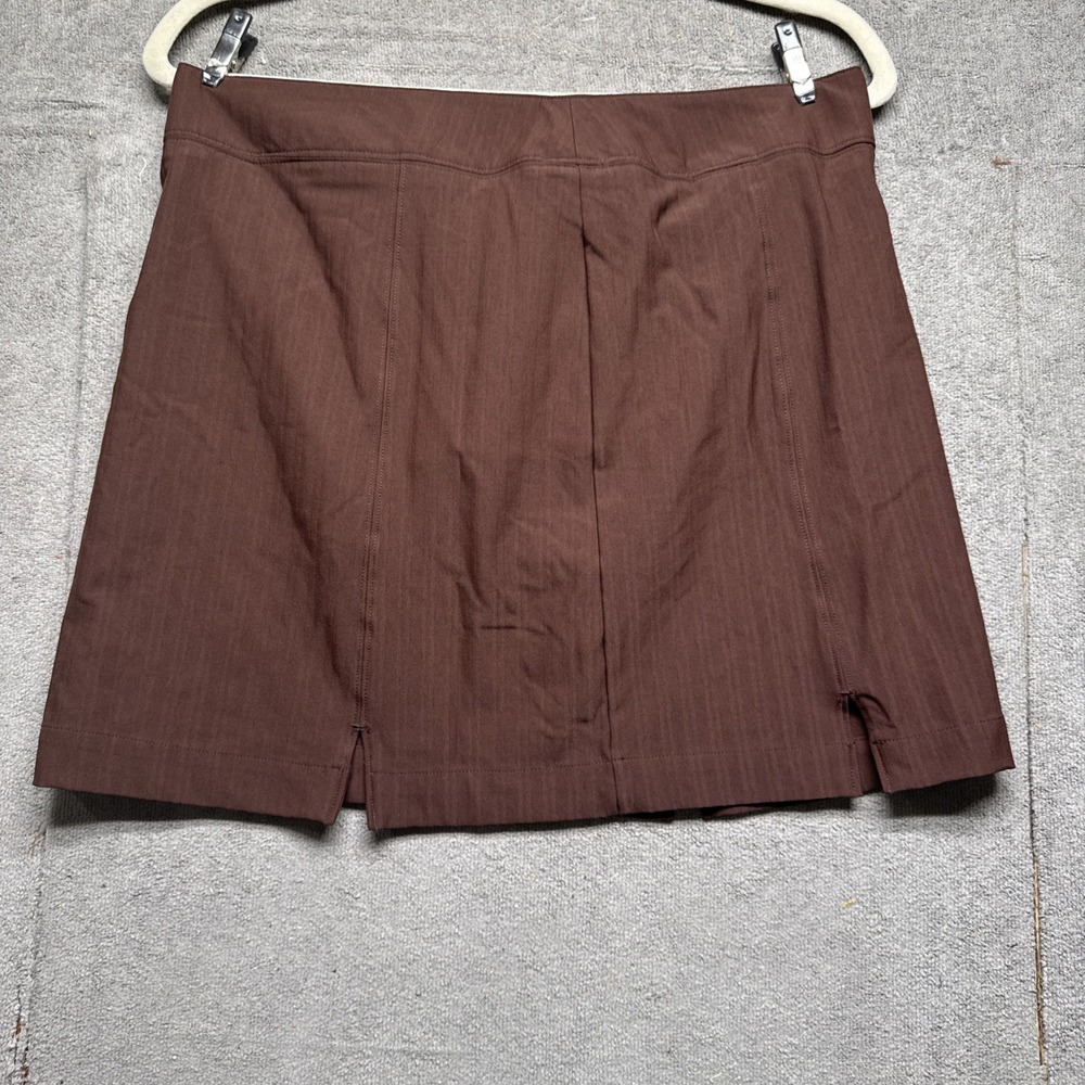 Under Armour Women's‎ Brown Golf Skort Size 8 Performance Low Rise Activewear